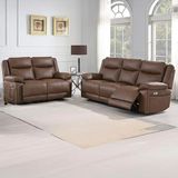 3+2 Leather Recliner Sofas